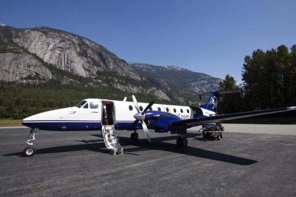 Plane in Bella Coola, BC