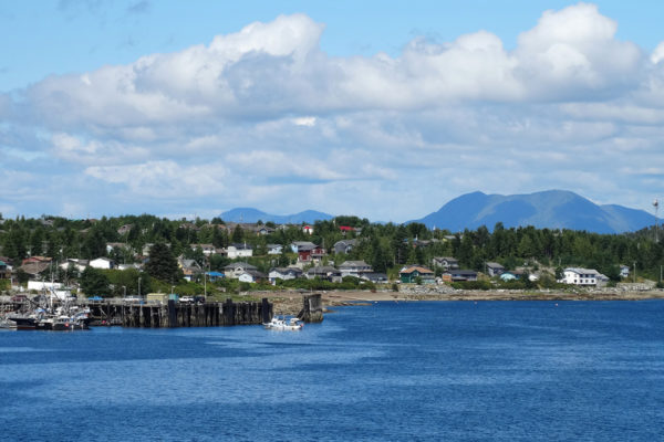 View of Bella Bella Waterfront